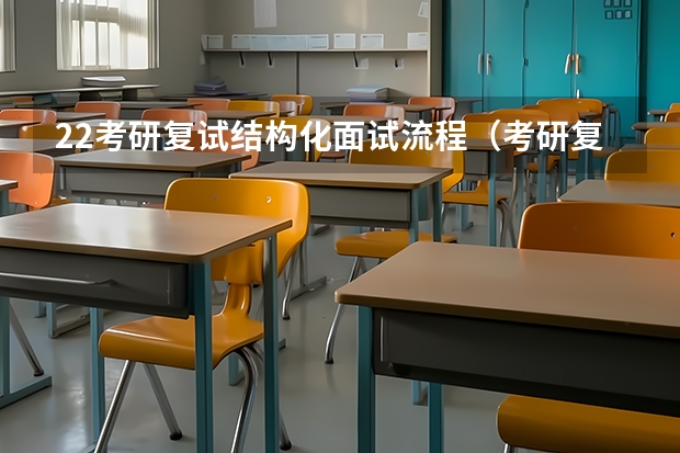 22考研复试结构化面试流程（考研复试面试八大流程及礼仪注意事项）