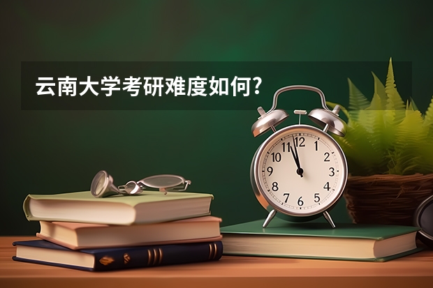 云南大学考研难度如何?